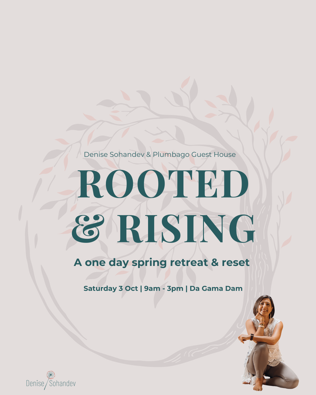 Rooted & Rising retreat Rooted & Rising spring retreat for women in Mpumalanga featuring yoga, breathwork, nervous system regulation, reflection, and personal growth.